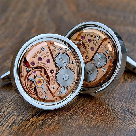 omega cufflinks replica|cufflink watches.